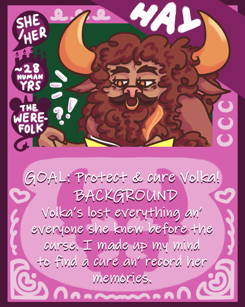 Hay, the gentle guardian!